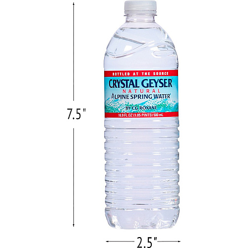 Crystal Geyser Natural Alpine Spring Water (35001DEP)