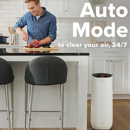 Filtrete Smart Room Air Purifier FAP-ST02, Large Room, White (FAPST02N)