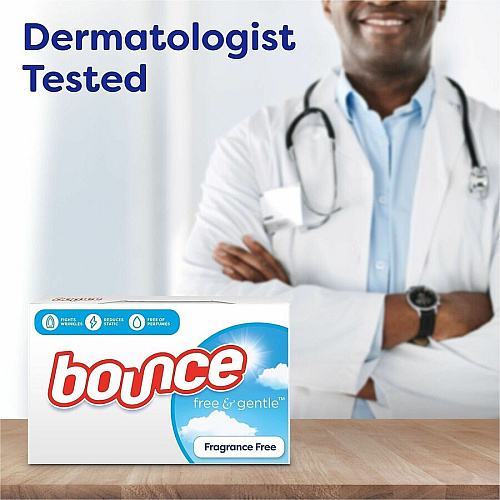 Bounce Free & Gentle Dryer Sheets (55312)