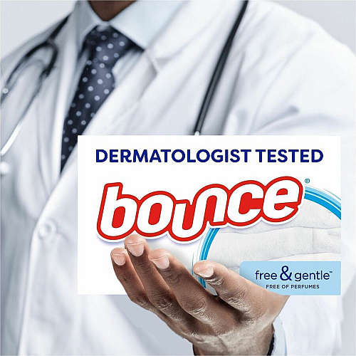 Bounce Free & Gentle Dryer Sheets (55312)