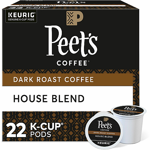 Peet's Coffee K-Cup French Roast Coffee (2405)