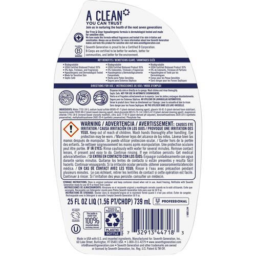 Unilever Free and Clear Dish Liquid (22733)