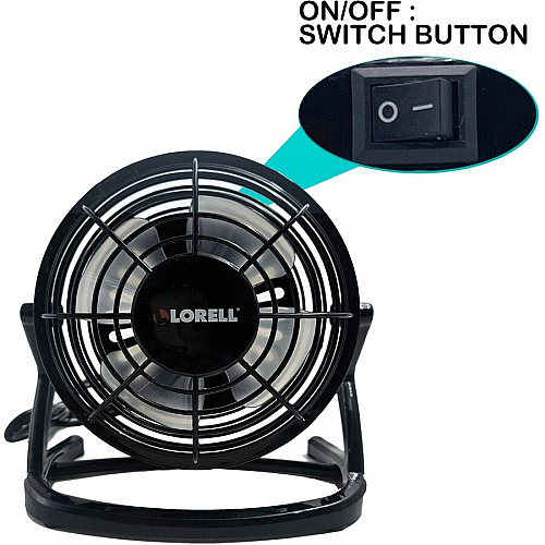Lorell USB-powered Personal Fan (18474)