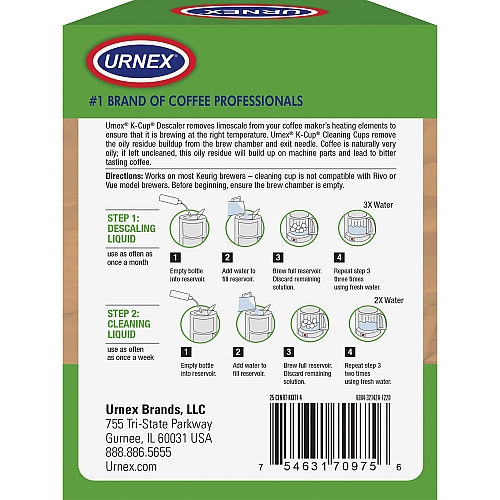 Urnex Single Brewer Cleaning Kit (6004)
