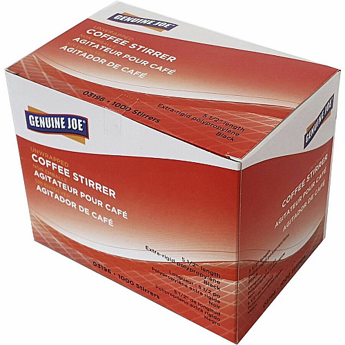Genuine Joe Plastic Stirrers (03196CT)