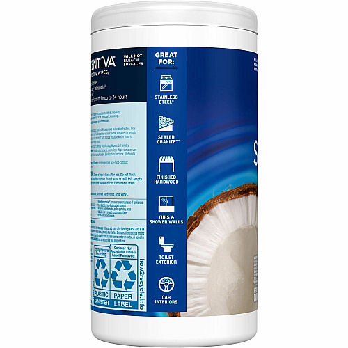 Clorox Scentiva Wipes, Bleach Free Cleaning Wipes (60037)