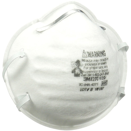3M N95 Particle Respirator 8200 Masks (8200H2C)