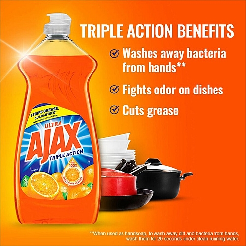 AJAX Triple Action Dish Soap (149860CT)
