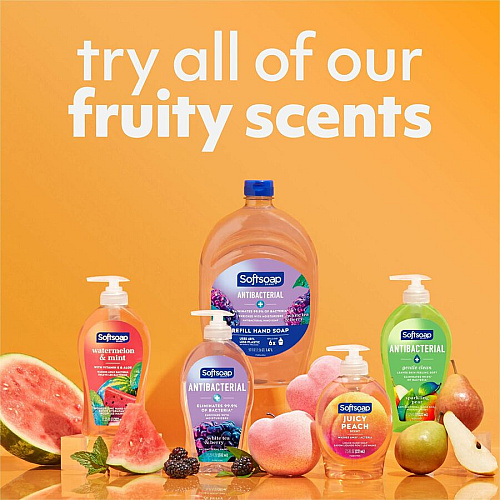 Softsoap Antibacterial White Tea Hand Soap (US03574A)