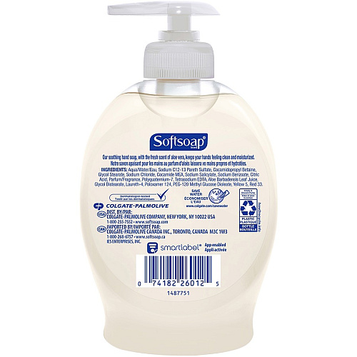 Softsoap Soothing Liquid Hand Soap Pump (US04968ACT)