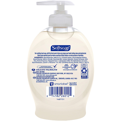 Softsoap Soothing Liquid Hand Soap Pump (US04968ACT)