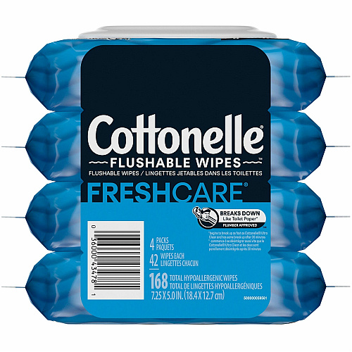 Cottonelle Flushable Wipes (54495)
