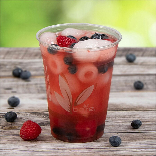 SOLO Bare Eco-Forward 16 oz Cold Cups (RTP16DBARECT)