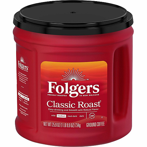 Folgers Ground Classic Roast Coffee (30407CT)