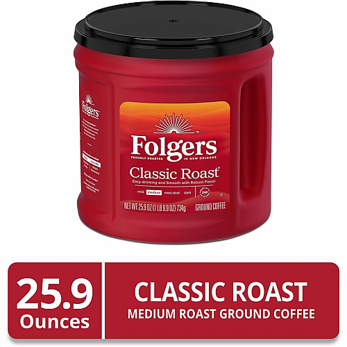 Folgers Ground Classic Roast Coffee (30407)