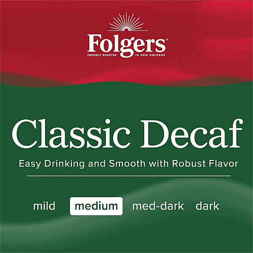 Folgers Ground Classic Decaf Coffee (30406CT)