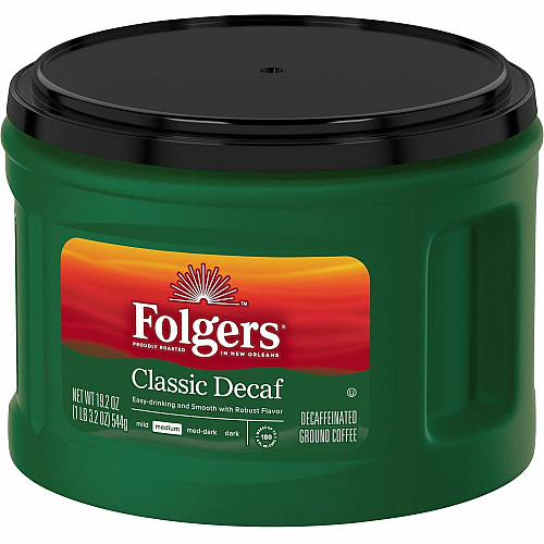 Folgers Ground Classic Decaf Coffee (30406)
