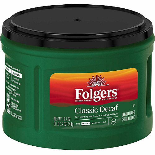 Folgers Ground Classic Decaf Coffee (30406)
