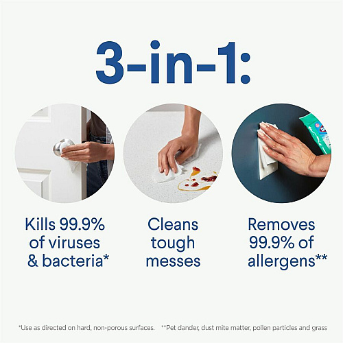 Clorox Bleach-Free Disinfecting WipesTo-Go Pack (60133)