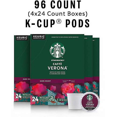 Starbucks K-Cup Caffe Verona Coffee (12434951CT)