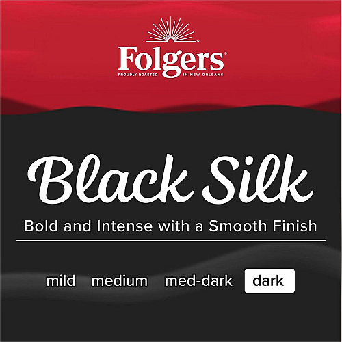 Folgers Ground Black Silk Coffee (30439)