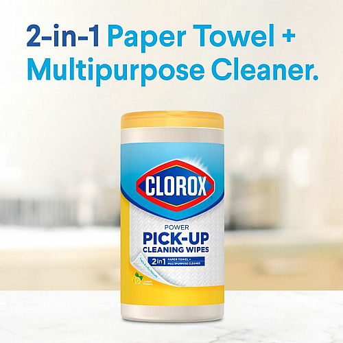 Clorox Power Pick-Up Cleaning Wipes (32578)