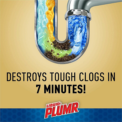 Liquid-Plumr Urgent Clear Pro-Strength Clog Remover (30548)