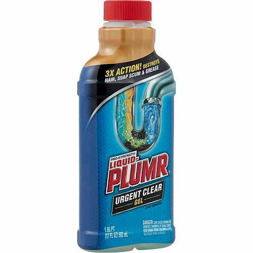 Liquid-Plumr Urgent Clear Pro-Strength Clog Remover (30548)