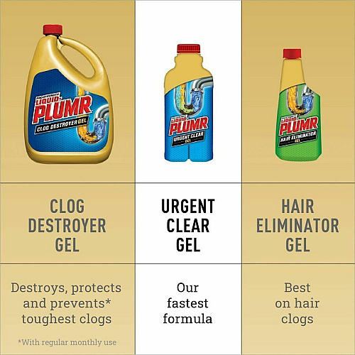 Liquid-Plumr Urgent Clear Pro-Strength Clog Remover (30548)