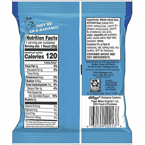 Keebler Grahams Tiger Bites (40213)