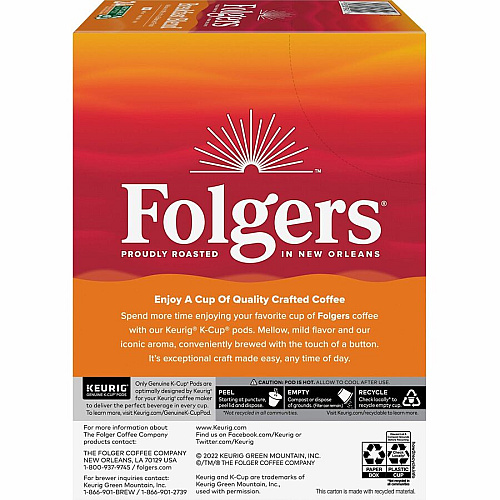 Folgers K-Cup Breakfast Blend Coffee (3451)