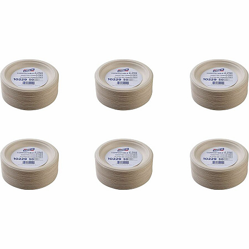 Genuine Joe 6" Compostable Plates (10229)