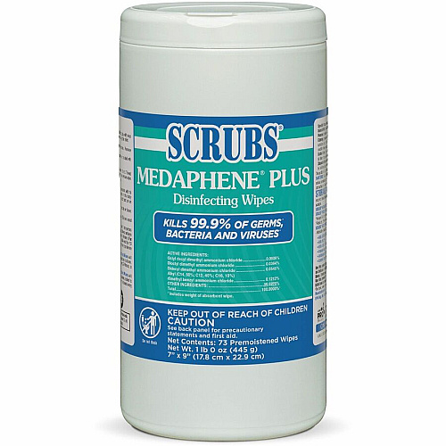 SCRUBS Medaphene Plus Disinfecting Wipes (96365)