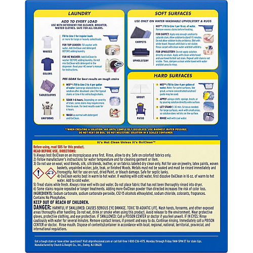 OxiClean Stain Remover Powder (00069CT)