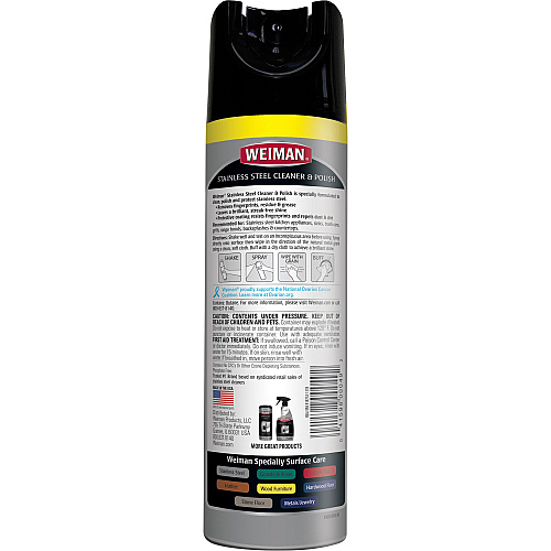 WEIMAN Stainless Steel Cleaner/Polish (49ACT)