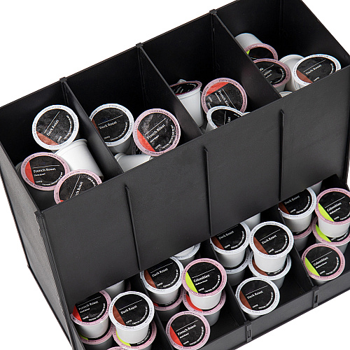 Mind Reader Abundant Compact Coffee Pod Dispenser (CPODBK)