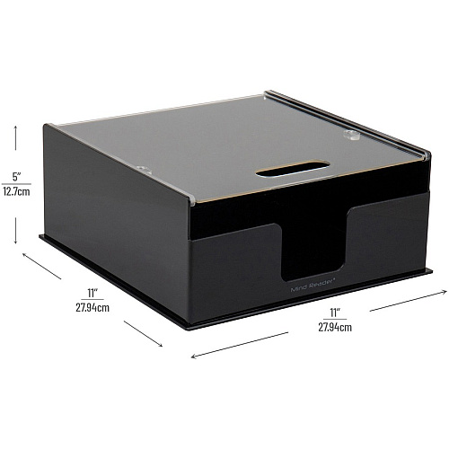 Mind Reader Foundation Covered Plate Dispenser (PSTOR)