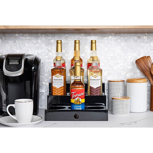 Mind Reader 9-Compartment Nested Syrup Bottle Holder (SYRUPH9)