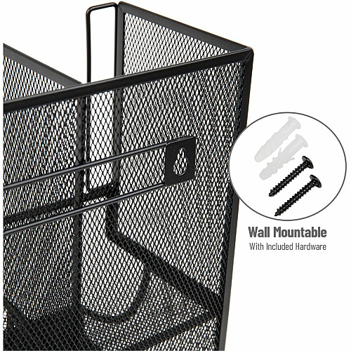Mind Reader 6-Compartment Coffee Condiment Organizer (UPMESH)