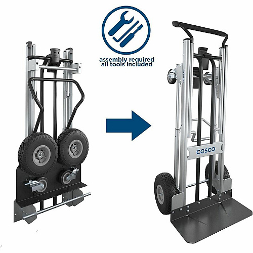 Cosco 2-in-1 Hybrid Hand Truck (12204ASB1E)
