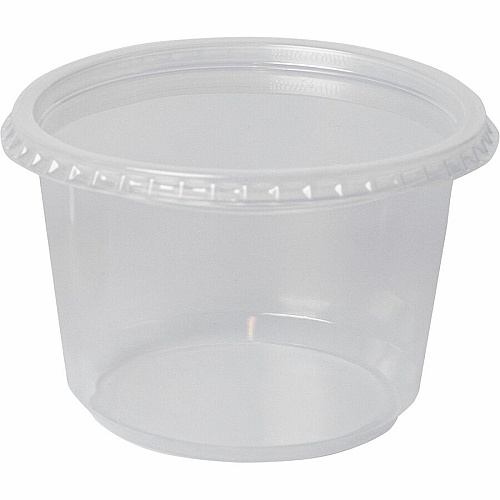 BluTable 16 oz Round Deli Tub Containers (PPDEL16)