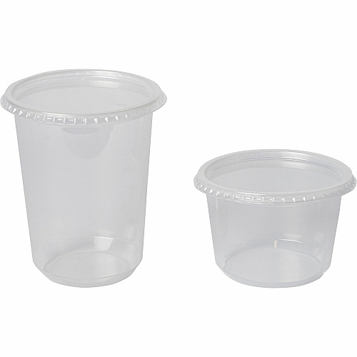 BluTable 16 oz Round Deli Tub Containers (PPDEL16)