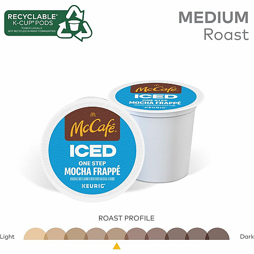 McCafe K-Cup Iced One-Step Mocha Frappe (9845)