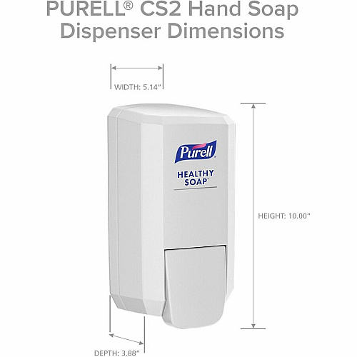 PURELL CS2 Push-Style Hand Soap Dispenser (413106)
