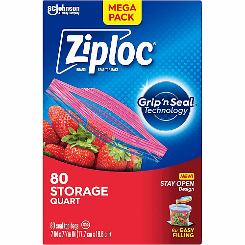 Ziploc Stand-Up Storage Bags (351319)