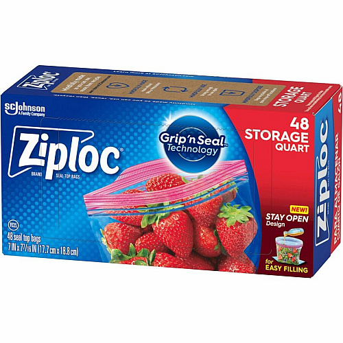 Ziploc Stand-Up Storage Bags (351317)