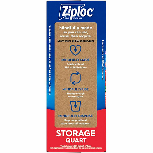 Ziploc Stand-Up Storage Bags (351317)