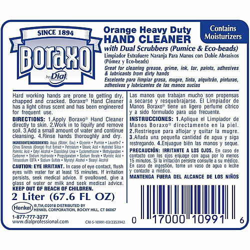 Boraxo Orange Heavy Duty Hand Cleaner (10992)
