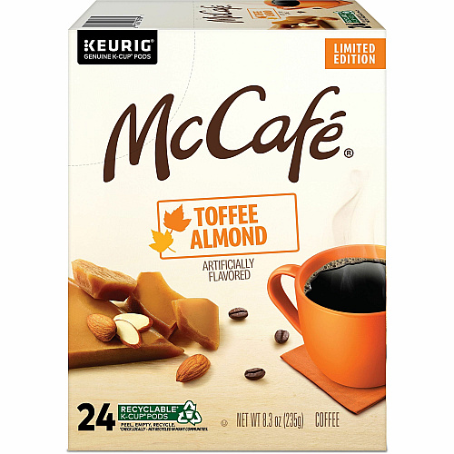 McCafe K-Cup Toffee Almond Coffee (9189)