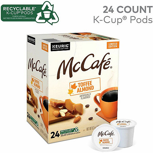 McCafe K-Cup Toffee Almond Coffee (9189)